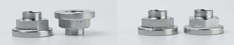 nylon insert hexagon flange lock nut case