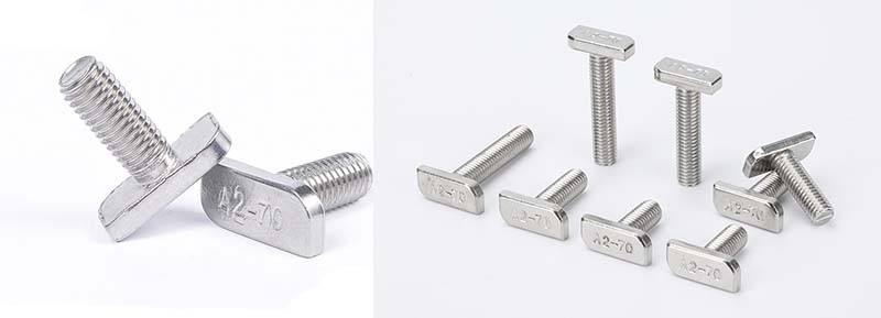 T slot bolts