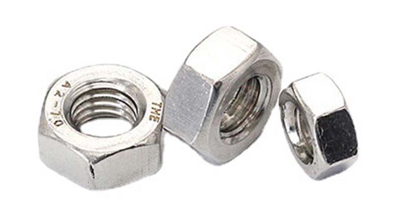 Finished hexagon thin nut