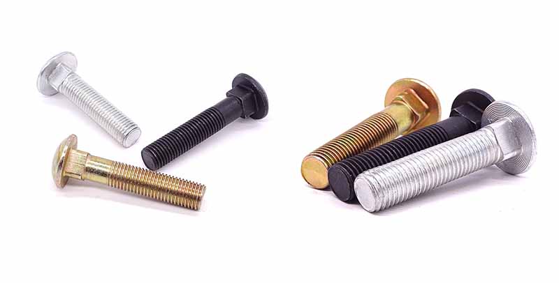 Oval Neck track bolts