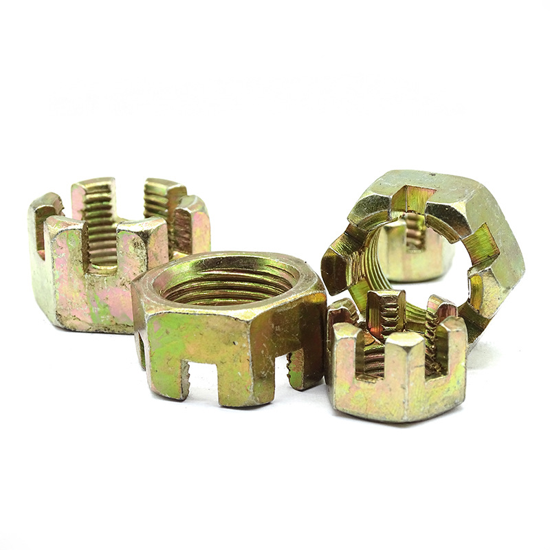Hexagon Slotted Castle Nut Hexagon Slotted Castle Nut