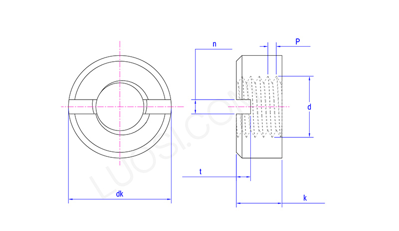 Slotted Circular Nut