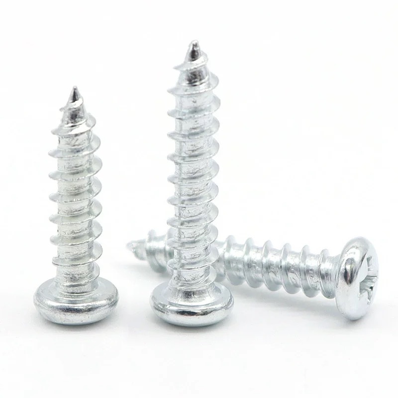 Cross Recessed Pan Head Tapping Screws Cross Recessed Pan Head Tapping Screws